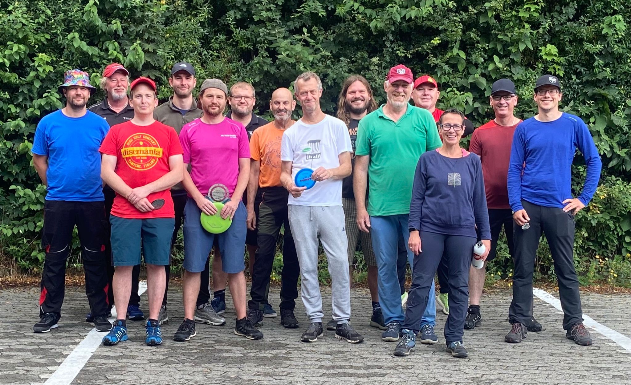 Gruppenfoto Vereinsmeisterschaft 2021